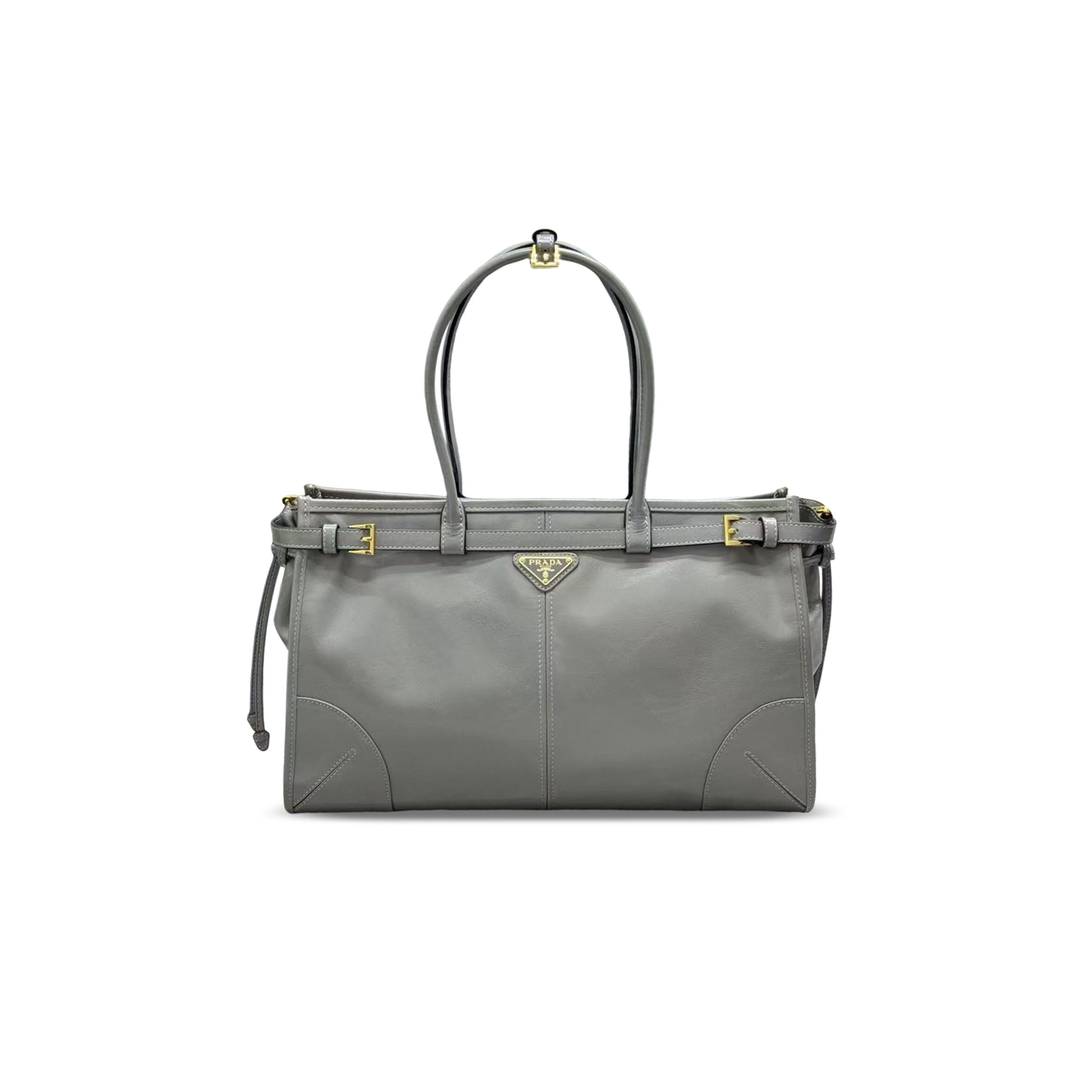 PRADA BONNIE LARGE LEATHER HANDBAG 1BA433 (38*24*12cm) PRADA BONNIE LARGE LEATHER HANDBAG 1BA433 (38*24*12cm)